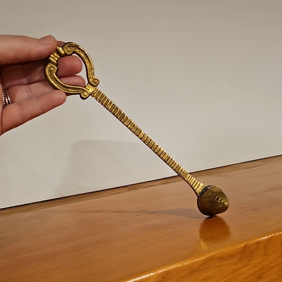 Elegant Brass Candle Snuffer - Picture 6 of 6